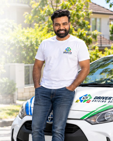 Vik, lead driving instructor